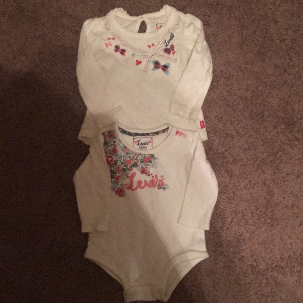 2 Baby Levi’s Long Sleeve Shirts Only $7.00